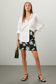 Floral Pencil Skirt by Adam Lippes x RTR