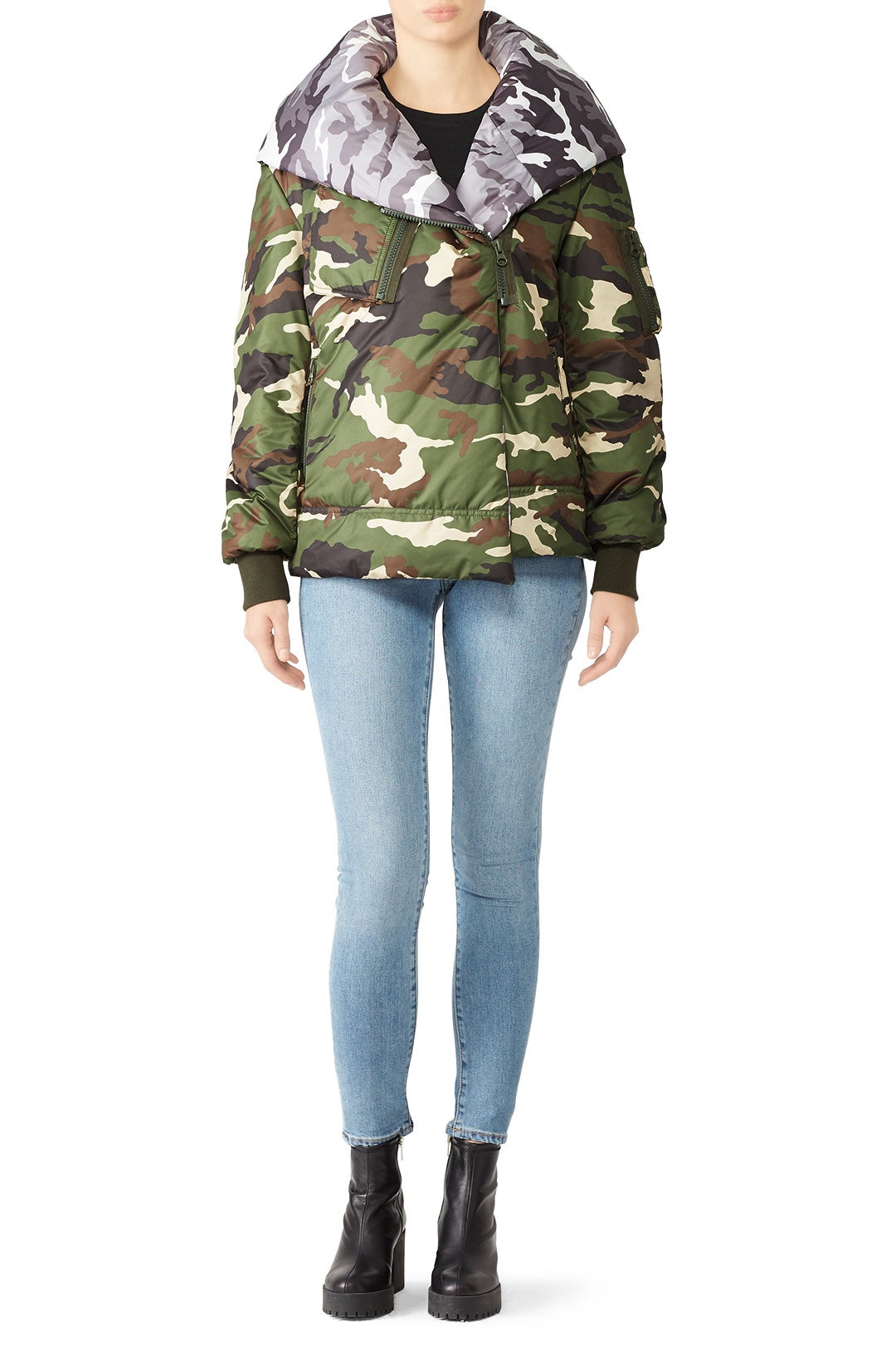 Camo Big Blanket Coat by Bacon 0