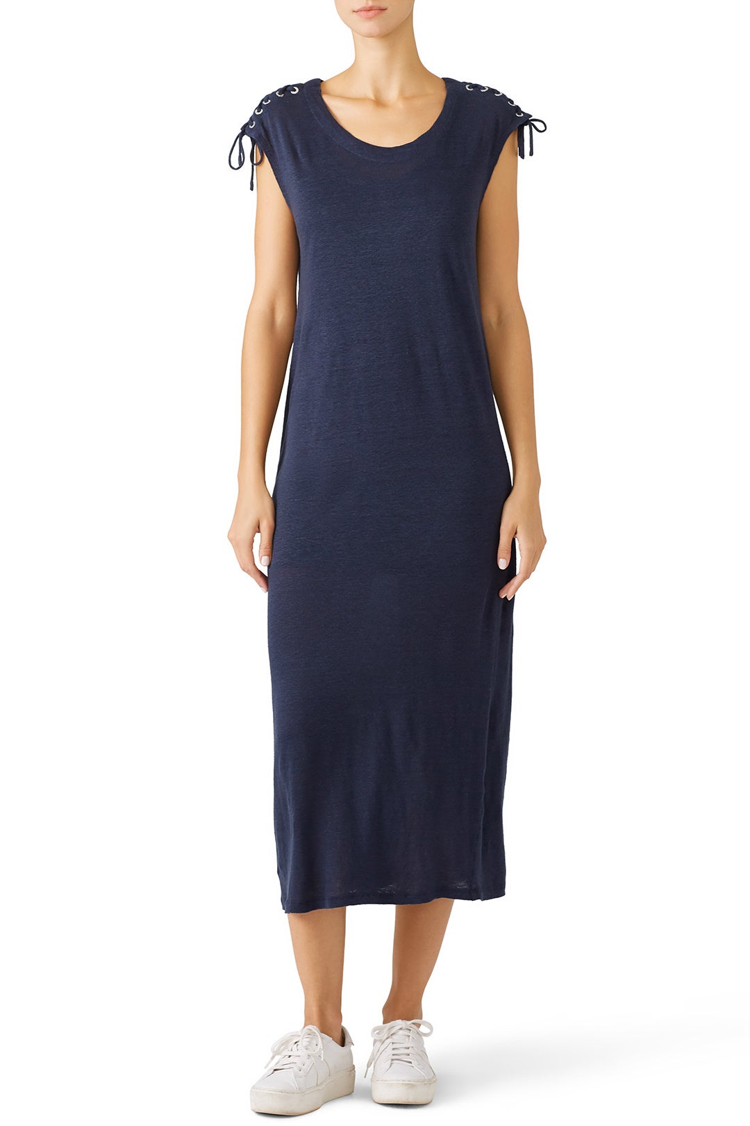Tie On The Shoulder Dress by CAARA 0