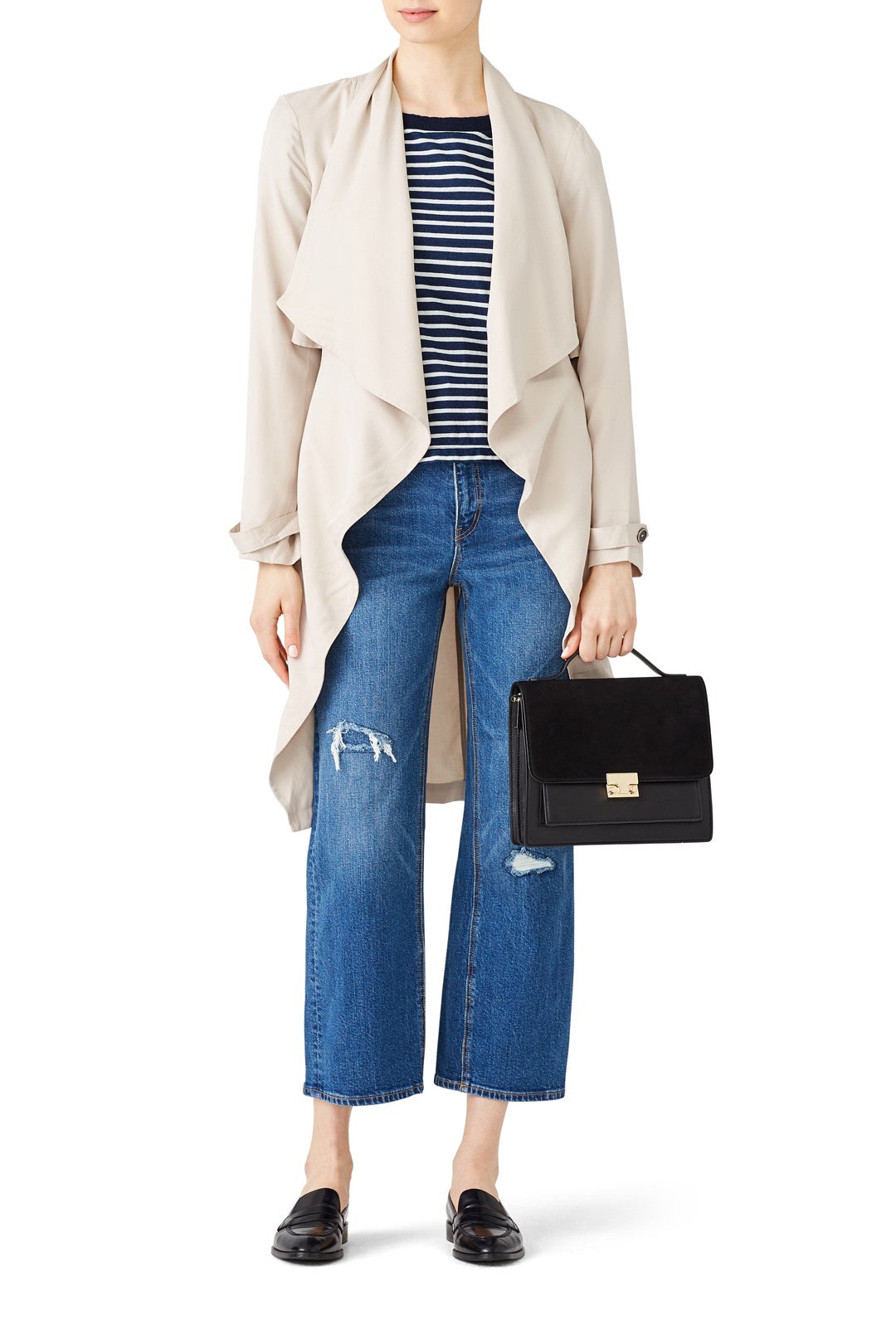 Anamaria Draped Coat by cupcakes and cashmere 0