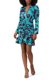 Teal Toni Dress by DELFI Collective