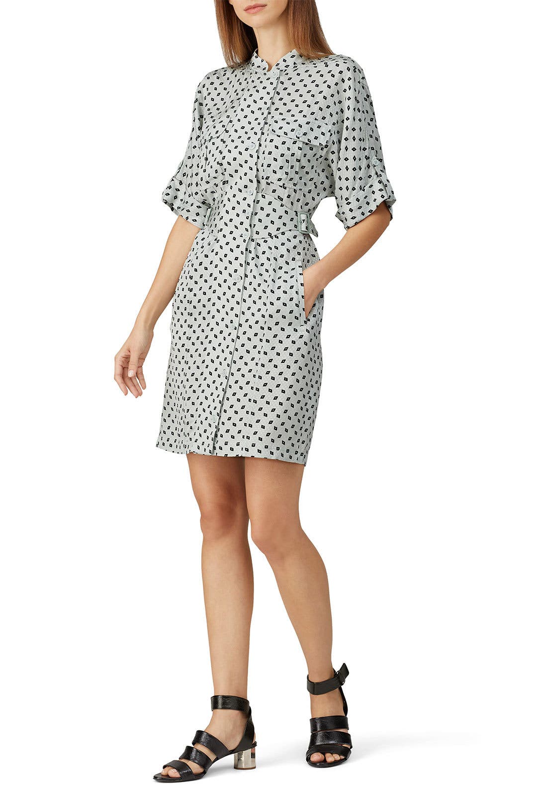Absalone Shirt Dress by Equipment | Rent the Runway