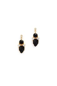 Geo Black Onyx Drop Earrings by Gerard Yosca
