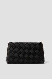 Aviva Satin Woven Clutch by Loeffler Randall