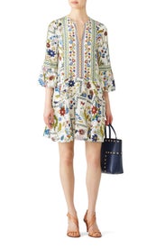 Ivory Meadow Daphne Dress by Tory Burch