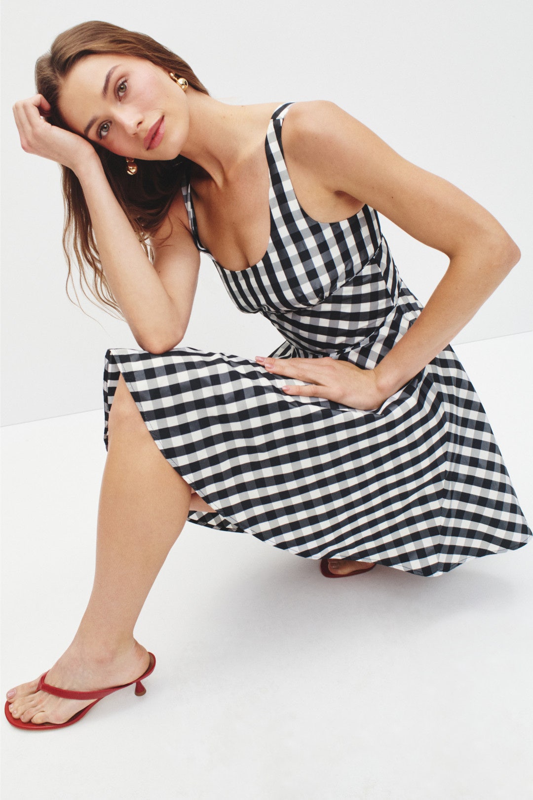 Checked Mini Dress by Claudie Pierlot 0