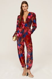 Snake Garden Jumpsuit by FARM Rio