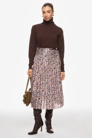 Vlissa Leopard Print Skirt by BOSS