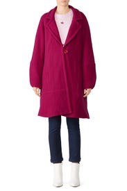 Raspberry Maggie Coat by Nanette Lepore