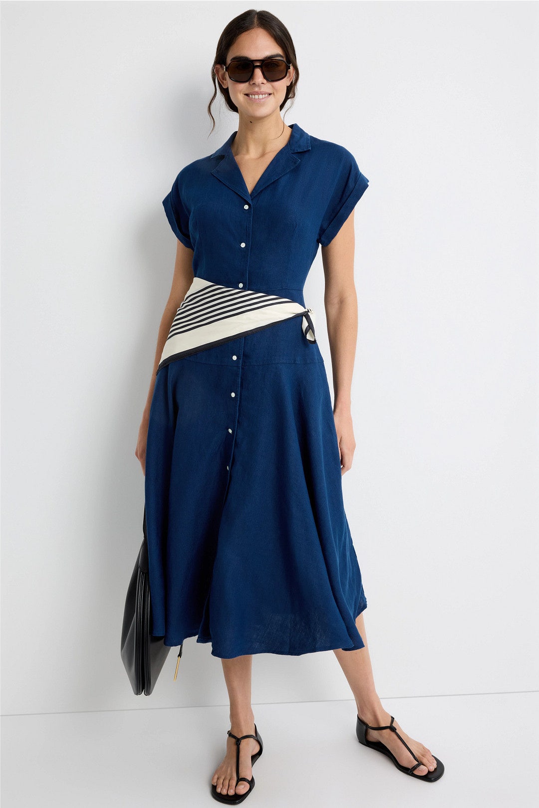 summer cotton dress Designer Summer cotton dress- Nataly White  Inca Heritage NYC
