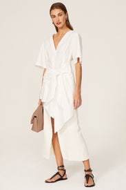 Tie Waist Blouse by Rebecca Taylor NYC