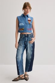 Out Of Office Embroidered Top by Stella Nova