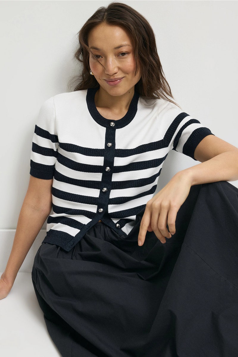 Oakley Short Sleeve Cardigan by Toccin - Photo 0