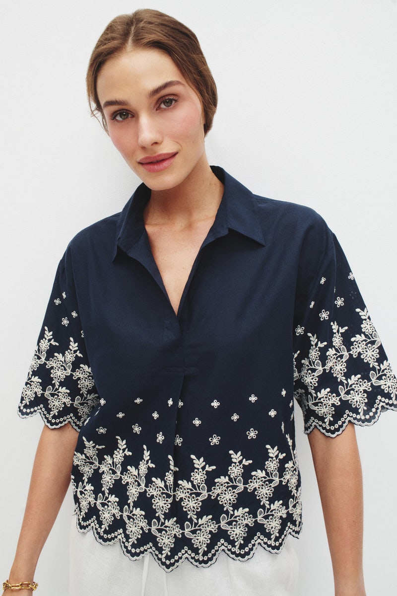 Scalloped Top by CeCe - Photo 0