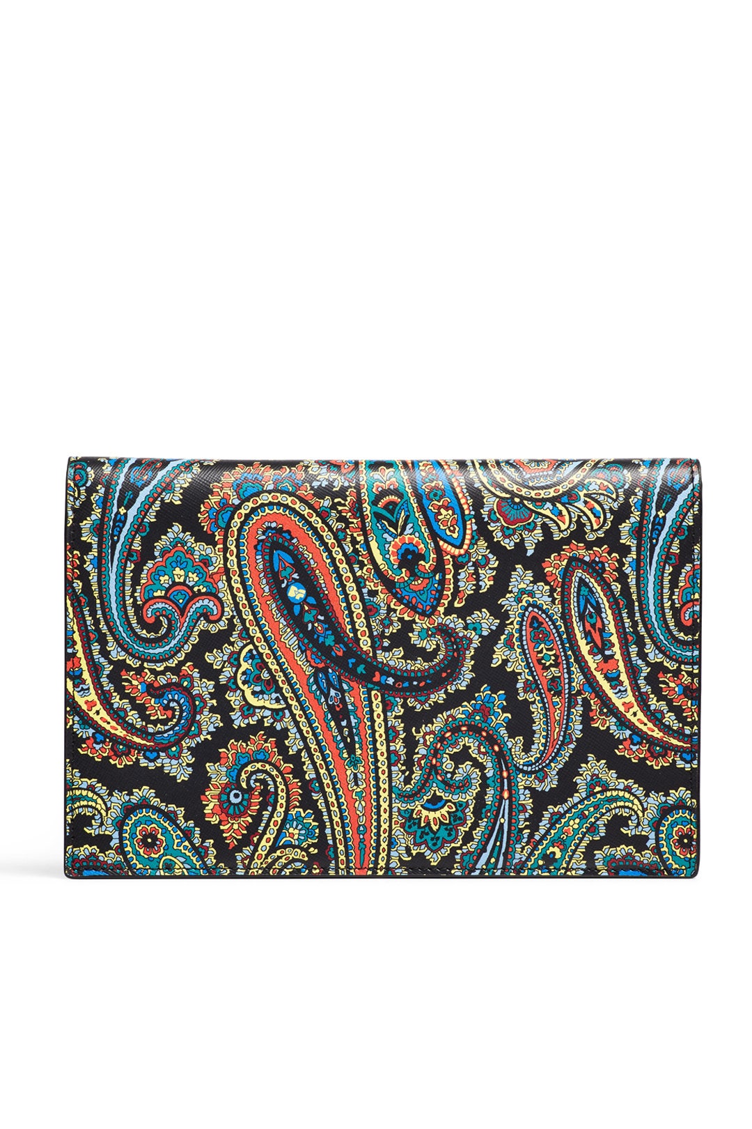 Barton Black Large Flat Pouch by Diane von Furstenberg Handbags