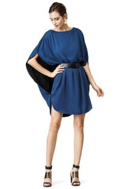 Caped With Envy Dress by HALSTON