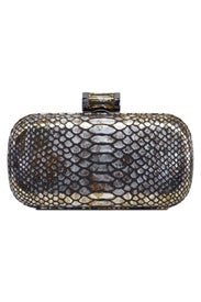 Bronze Snake Clutch by HALSTON Handbags