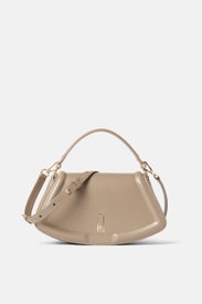 Ariell M Shoulder Bag With Signature Hardware by BOSS
