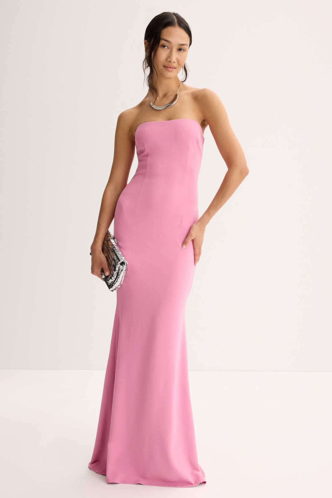 BCBG MaxAzria Lavender Dress ワンピース ドレス Lavender Brandy Gown by BCBGMAXAZRIA | Rent the Runway
