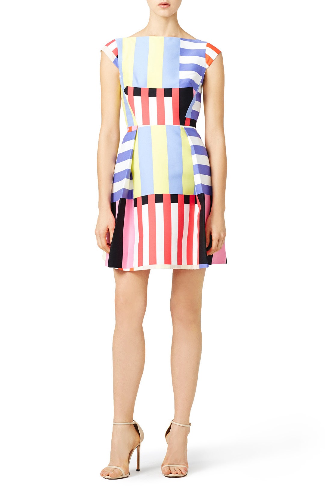 Multi Stripe Kite Bow Back Dress by kate spade new york | Rent the  