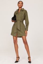 Belted Shirt Dress by Marissa Webb x RTR