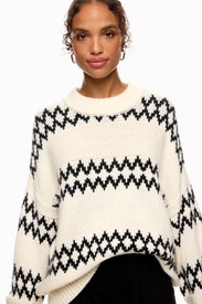 Ivy Fairisle Jumper by Reiss