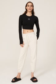 Open Back Crop Top by adidas by Stella McCartney