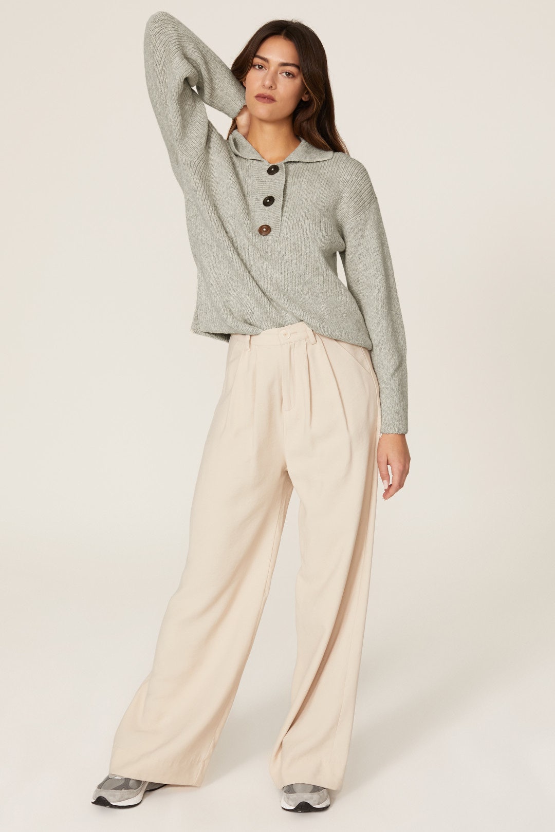 Miguela Knit Sweater by Apiece Apart 0