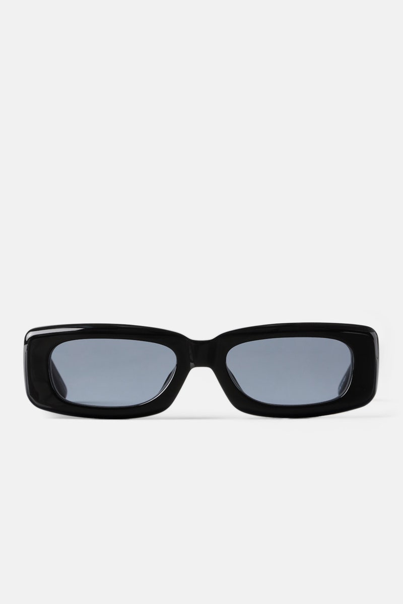 Black Mini Marfa Sunglasses by The Attico Eyewear - Photo 1
