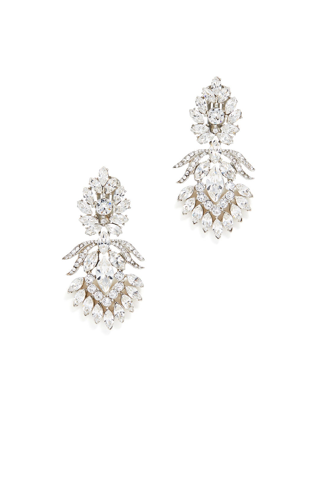 Crystal Clip Earrings by Ben-Amun 1