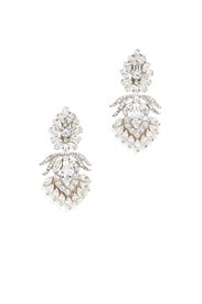 Crystal Clip Earrings by Ben-Amun