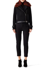 Black Coyote Club Jacket by Bec & Bridge