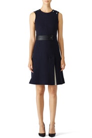 Blue Nelly Dress by Cedric Charlier