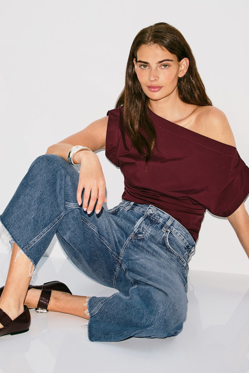 Ayla Raw Hem Cropped Wide Leg Jeans by Citizens of Humanity - Photo 0