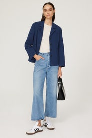 Summer Seersucker Jacket by DUNST