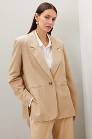 Tan Blazer by Great Jones