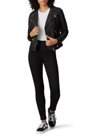 Washed Leather Motorcycle Jacket by Madewell