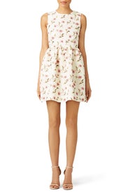 White Daisy Dress by RED Valentino