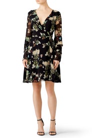 Botanical Wrap Dress by Slate & Willow