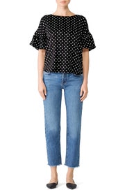 Polka Dot Blouse by Slate & Willow