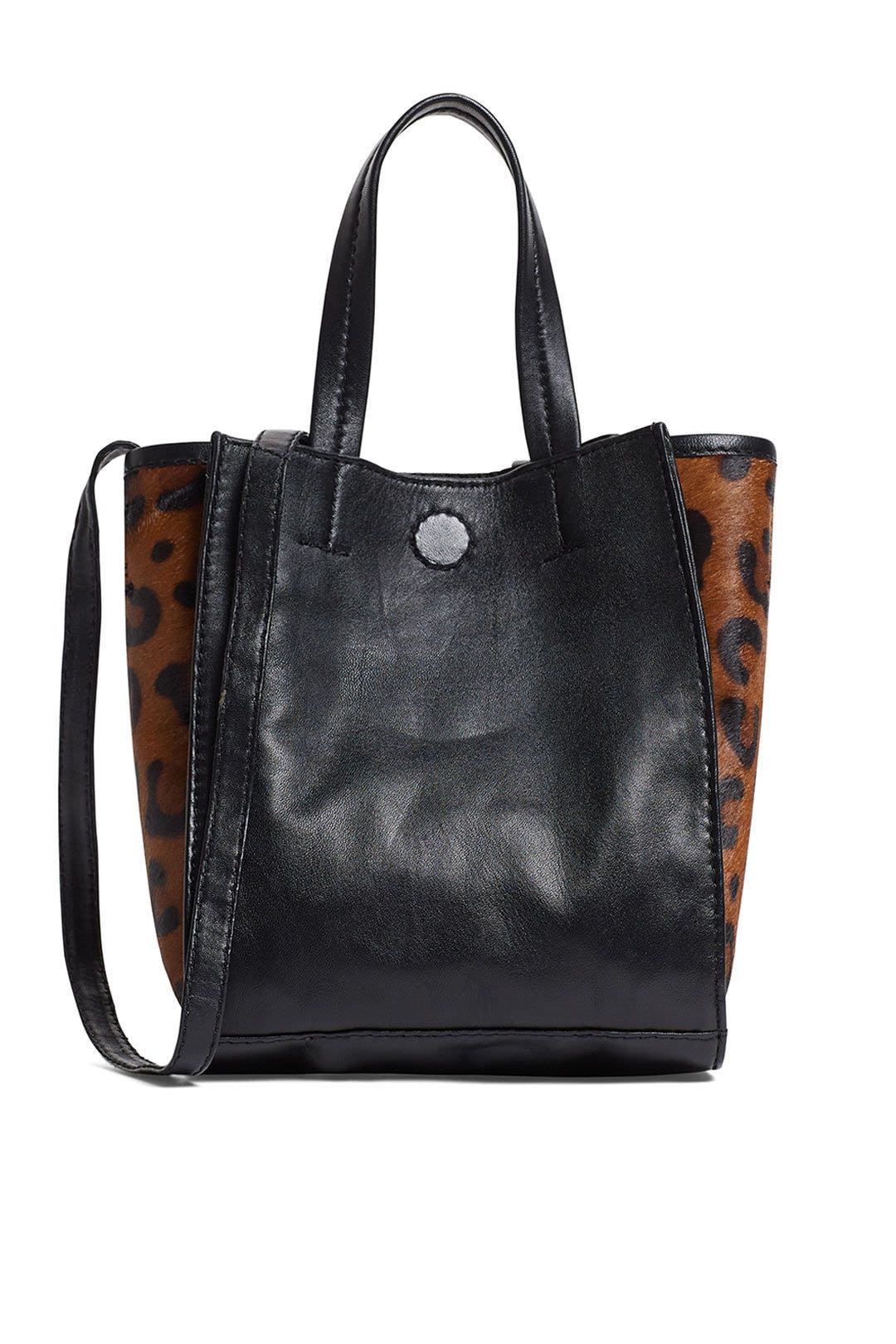 Leopard Moss Tote by Cleobella Handbags