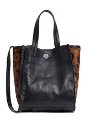 Leopard Moss Tote by Cleobella Handbags
