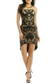 Golden Marble Dress by Josh Goot