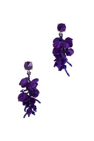 Mini Tassel Earrings by Oscar de la Renta