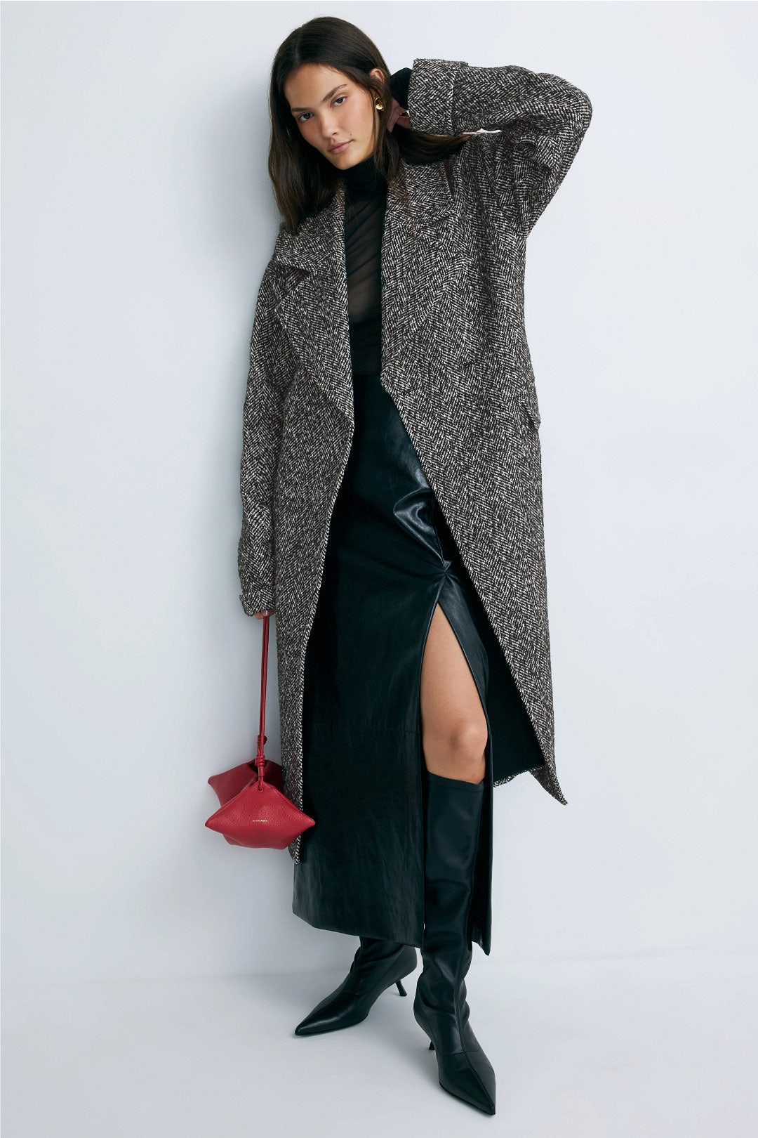 Tie Waist Coat by Ronny Kobo x RTR 0