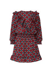 Kids Ruffle Print Dress by Scotch & Soda Kids