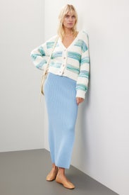Stripe Cardigan Sweater by Slate & Willow