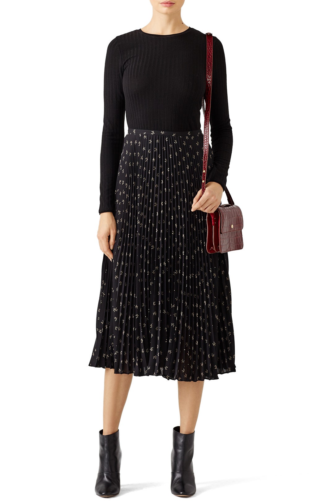 Ditsy Floral Skirt by VINCE. 0