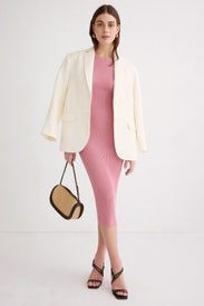 Ribbed Knit Midi Dress by Adam Lippes x RTR