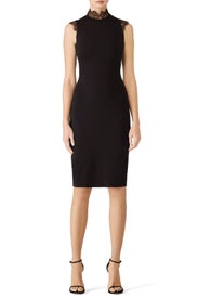 Black Melange Dress by Amanda Uprichard